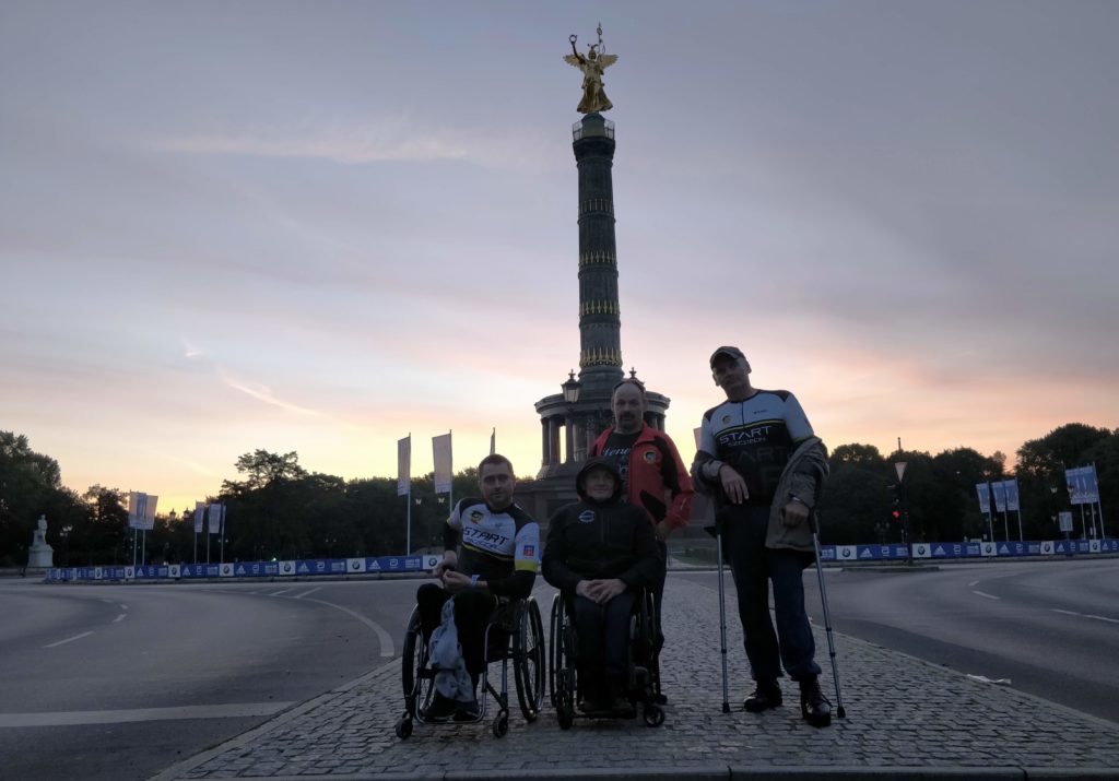 reprezentanci KSI START Szczecin na Berlin Marathon