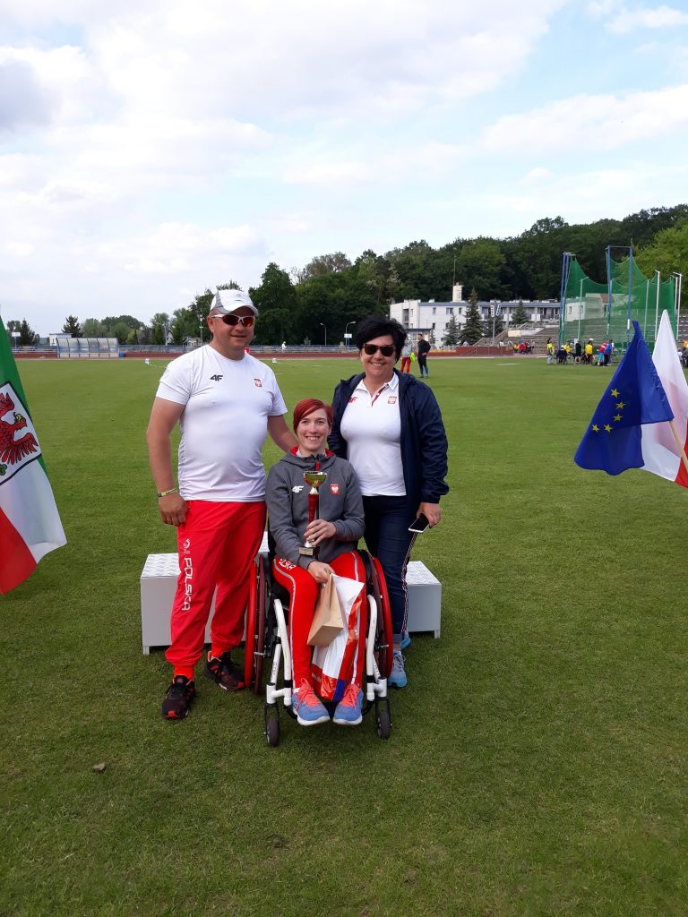 Joanna Oleksiuk: I Runda Paralekkoatletycznego Grand Prix Polski - Otwarty Mityng Osób Niep. W LA (Słubice 2019)