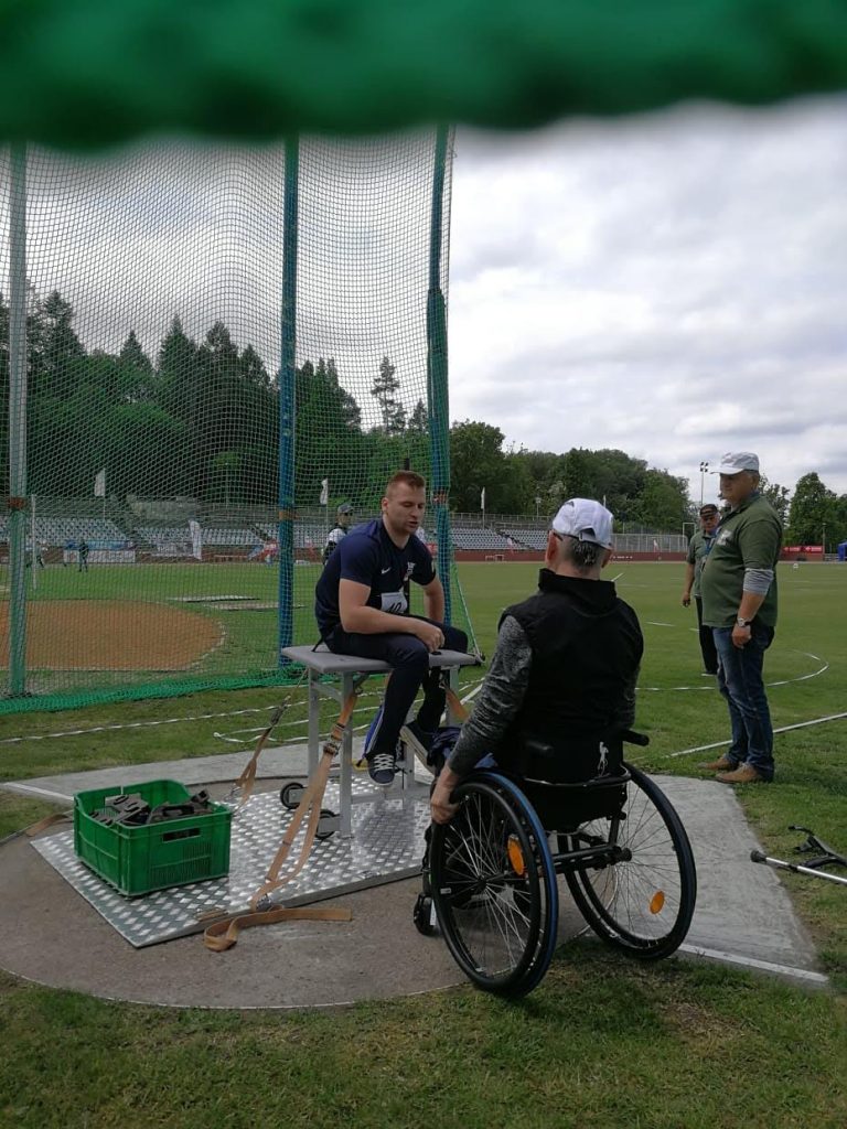 Dawid Milewski: I Runda Paralekkoatletycznego Grand Prix Polski - Otwarty Mityng Osób Niep. W LA (Słubice 2019)