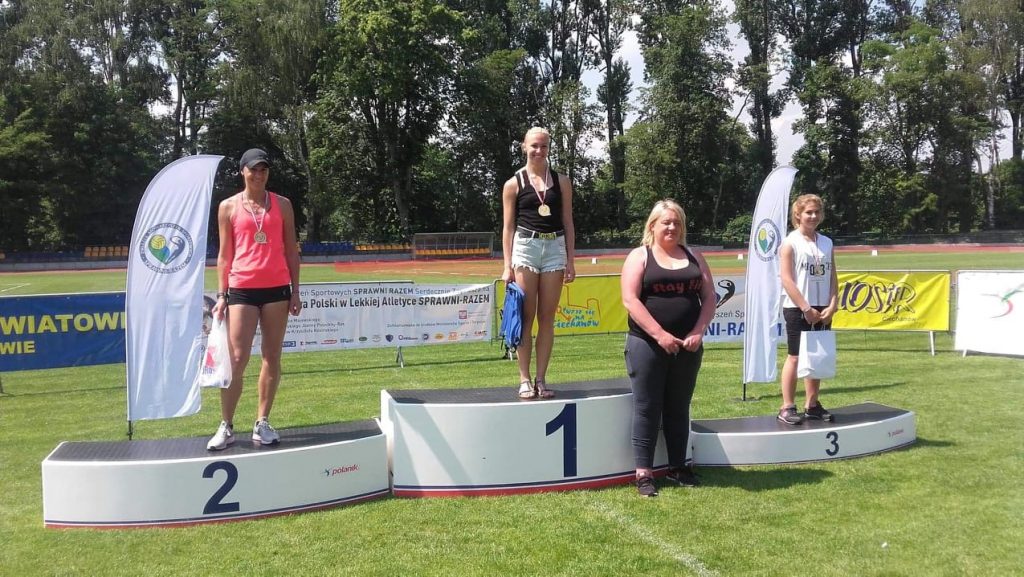 Sabina Stenka-Szymańska: XXVI Mistrzostwa Polski w Lekkiej Atletyce "Sprawni-Razem"