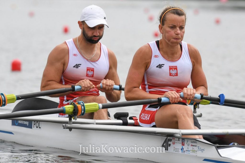 foto: Julia Kowacic. Michał Gadowski i Jolanta Majka - Wioślarski Puchar Świata II (Poznań)