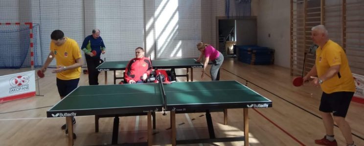 Indywidualne Mistrzostwa Polski Niepełnosprawnych (seniorów, juniorów) w Tenisie Stołowym (Wisła)