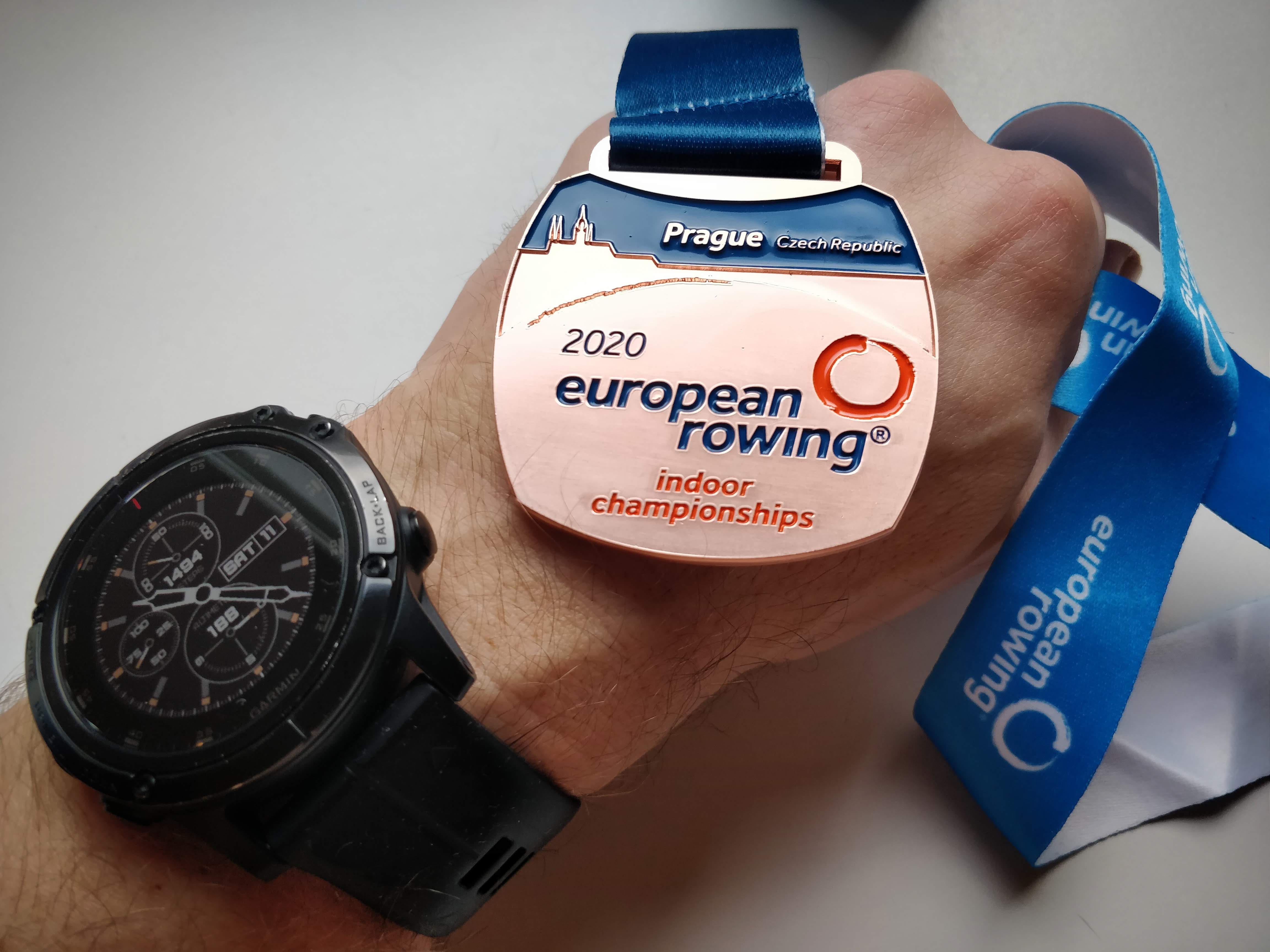 2020 European Rowing Indoor Championships (Praga, Czechy)