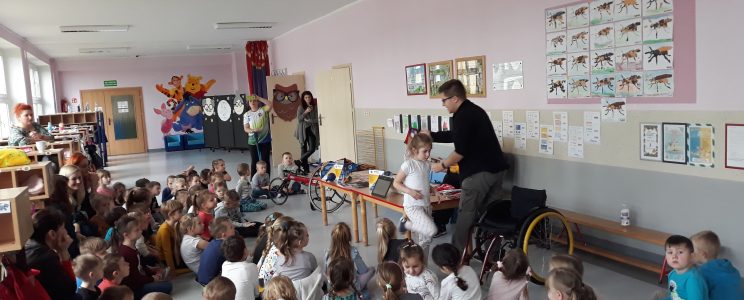 Spotkanie z dziećmi w Kołbaskowie