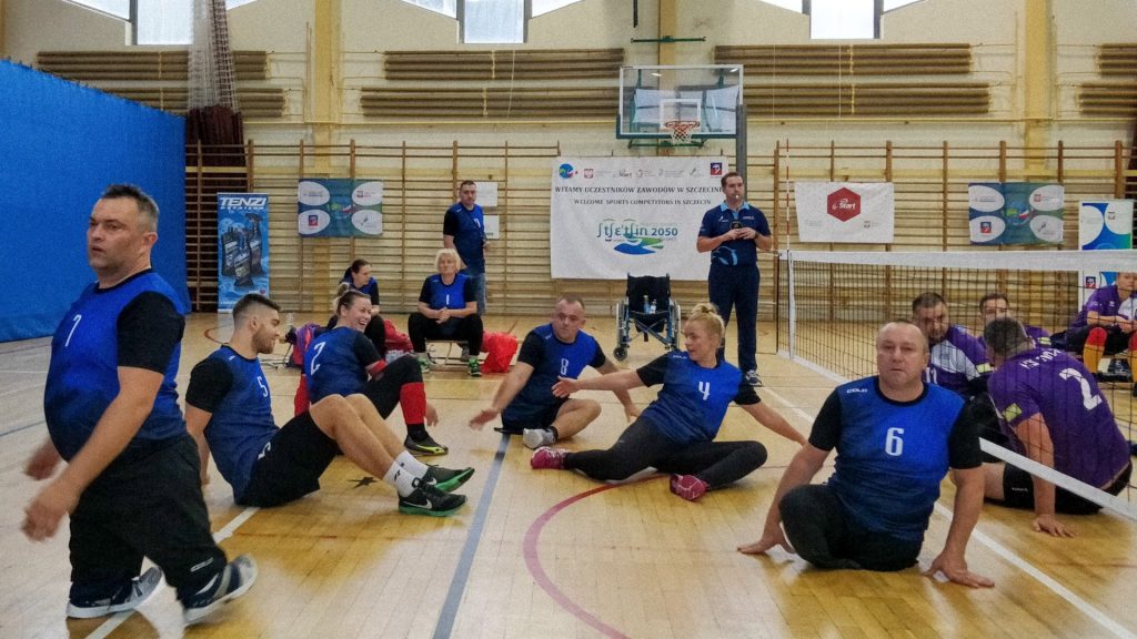 Turniej Mistrzostw Polski w Piłce Siatkowej na Siedząco (Police)