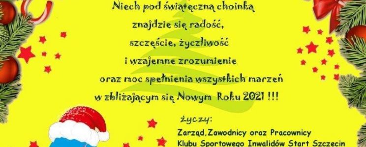 Szczęśliwego Nowego 2021 Roku!