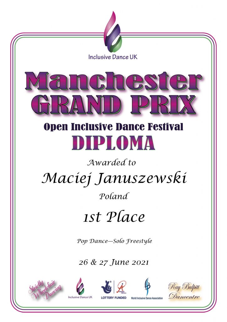 Manchester Grand Prix - Open Inclusive Dance Festival