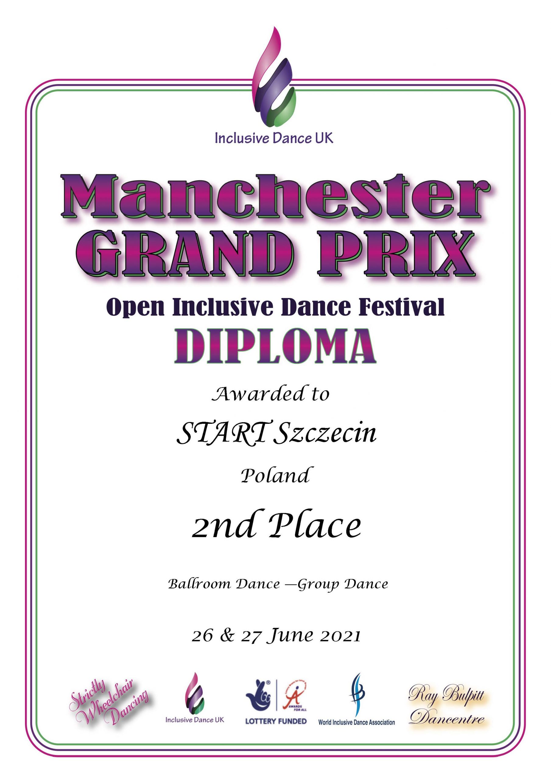 Manchester Grand Prix – Open Inclusive Dance Festival