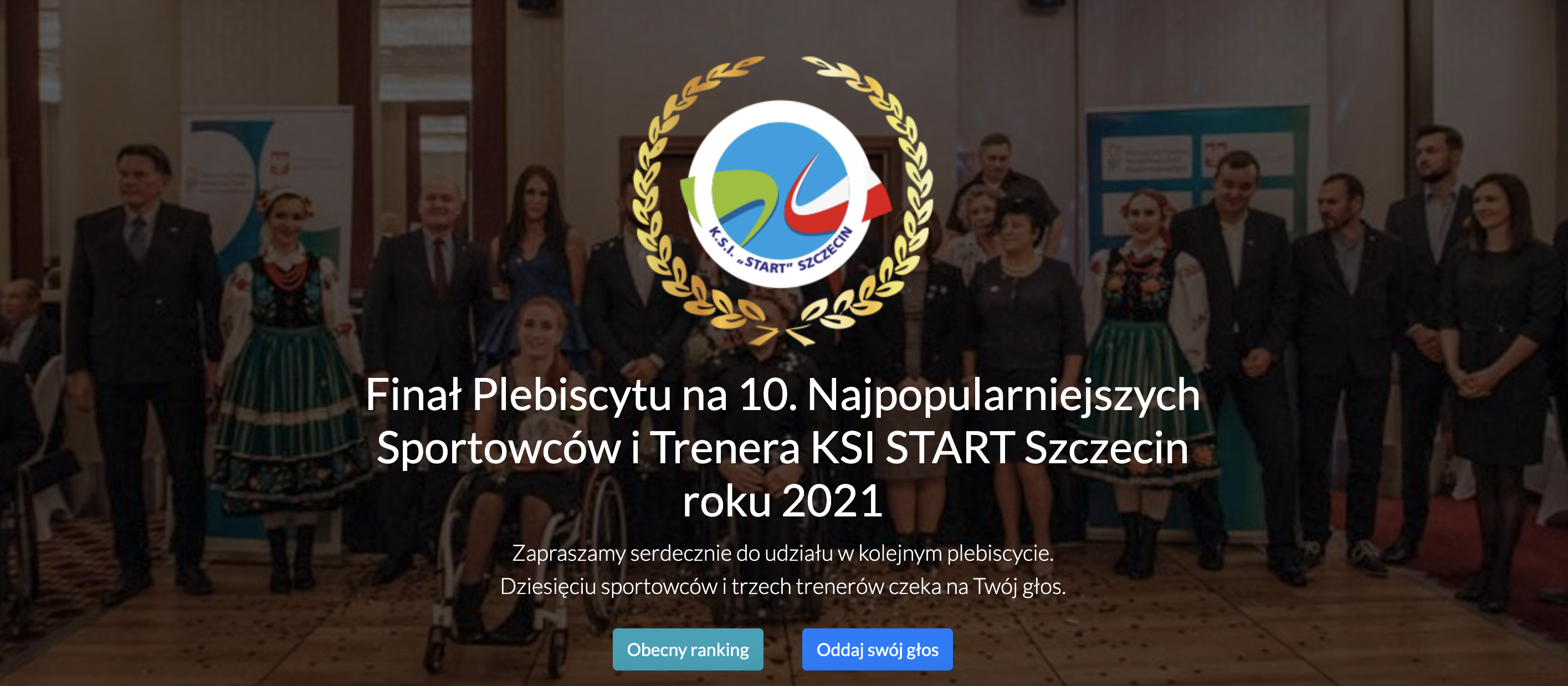 Rozpoczynamy głosowanie w Plebiscycie na 10. Najpopularniejszych Sportowców i Trenera Roku 2021 w KSI START Szczecin!