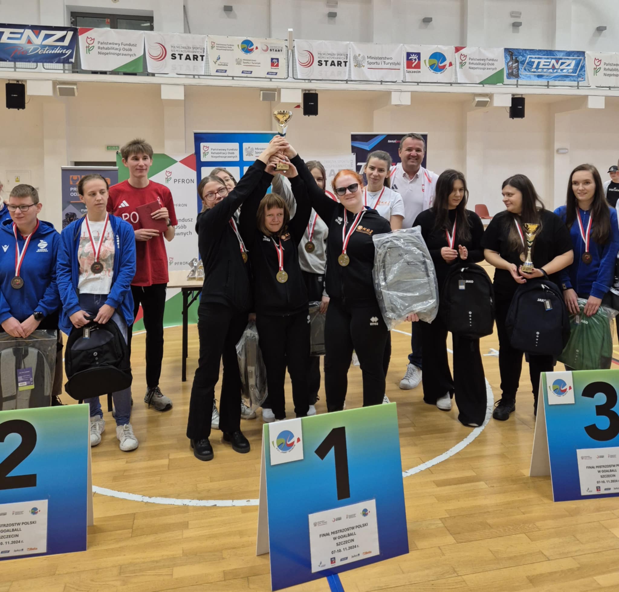 Finał MP w Goalballu w Szczecinie